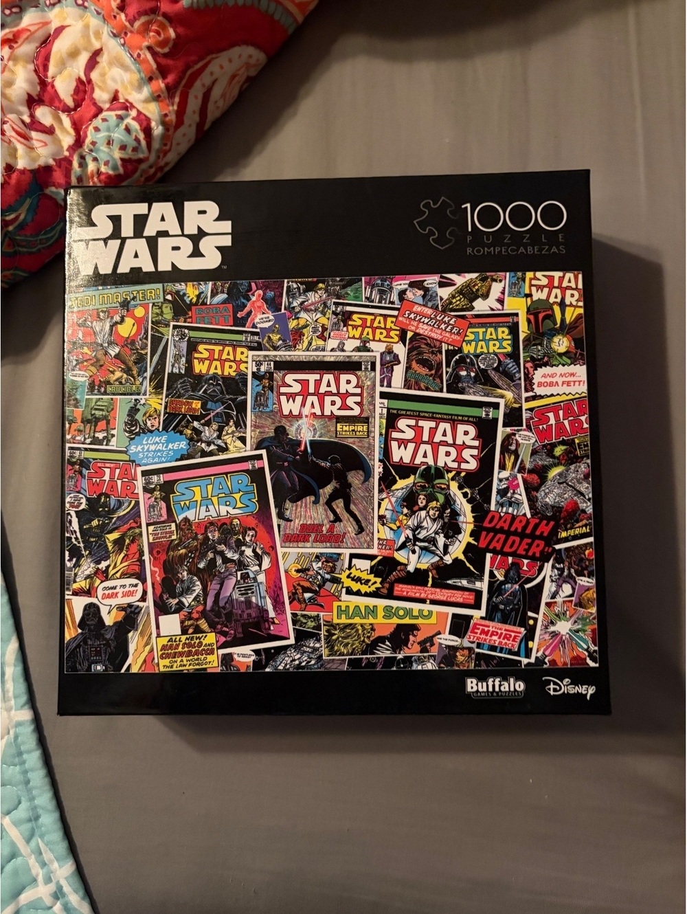 Star Wars 1000 Piece Puzzle Comic Cover Collage